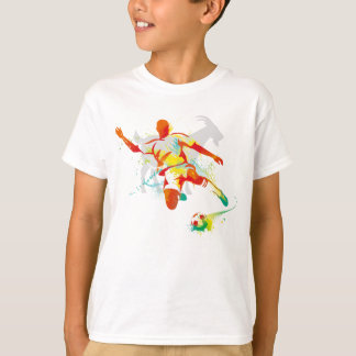 T-shirt Chèvre de football (blanc)