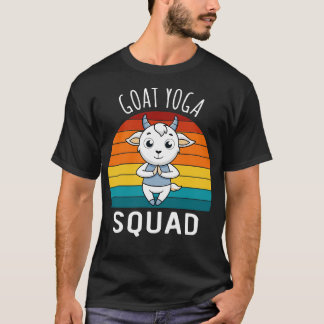 T-shirt Chèvre de yoga
