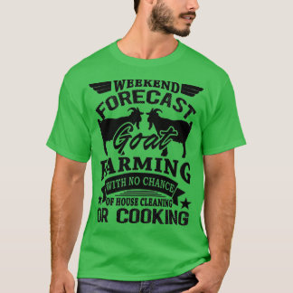 T-shirt Chèvre d'élevage de fin de semaine