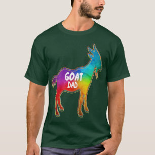 T-shirt Chèvre d'homme éleveur chèvre papa ferme animal dr