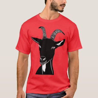 T-shirt Chèvre      drôle(2) 