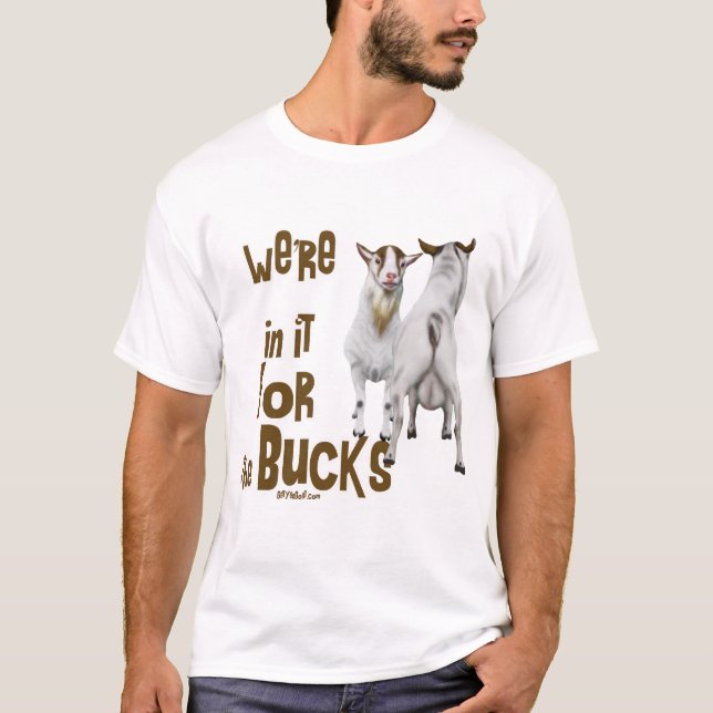 T-shirt Chèvre - En elle pour les seaux (Devant)
