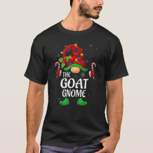 T-shirt Chèvre Gnome Buffalo Rouge Plaid Famille Correspon