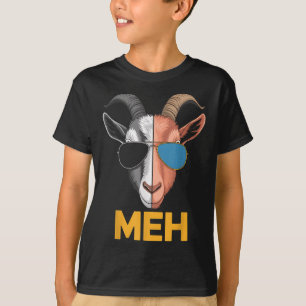 T-shirt Chèvre Meh Drôle Amusant Amoureux de chèvre