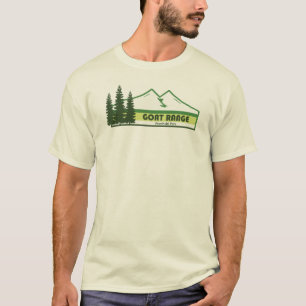 T-shirt Chèvre Parc provincial Green Stripes