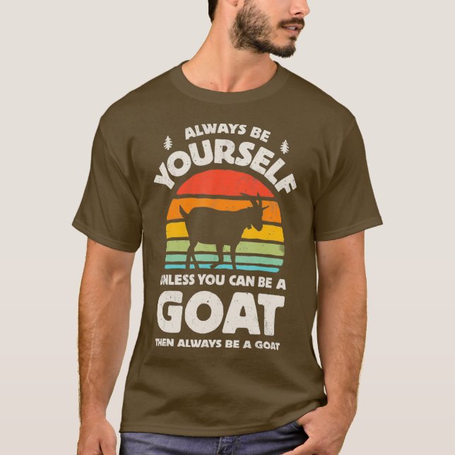 T-shirt Chèvre Soyez toujours vous-même Fermier Fermier Ré (Devant)