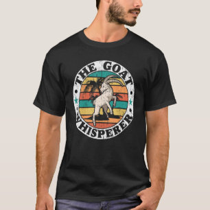 T-shirt Chèvre Whisperer Animal Farmer Chèvre Lady Rancher