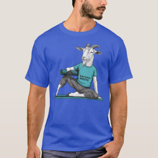 T-shirt Chèvre Yoga Squad Funny Baa Maste Cute Chèvre Yoga