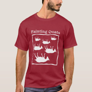 T-shirt Chèvres de évanouissement