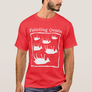 T-shirt Chèvres de évanouissement