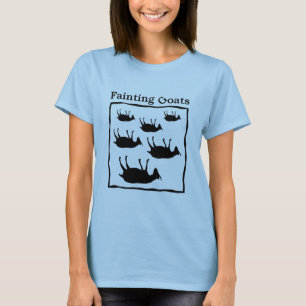 T-shirt Chèvres de évanouissement
