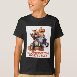 T-shirt Chèvres de rockabilly bourrues - hot rod Troll