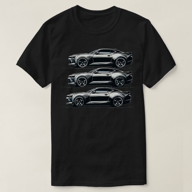 T-shirt Chevrolet Camaro 5 (Design devant)
