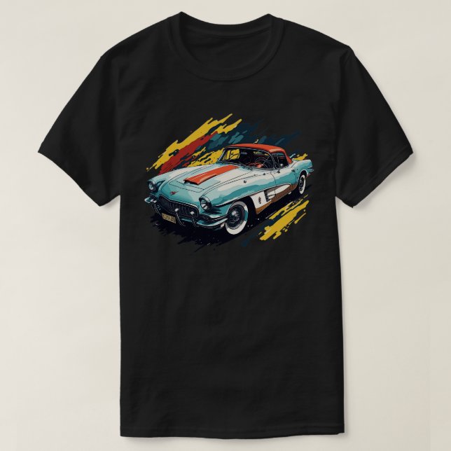 T-shirt Chevrolet Corvette 1953 (Design devant)