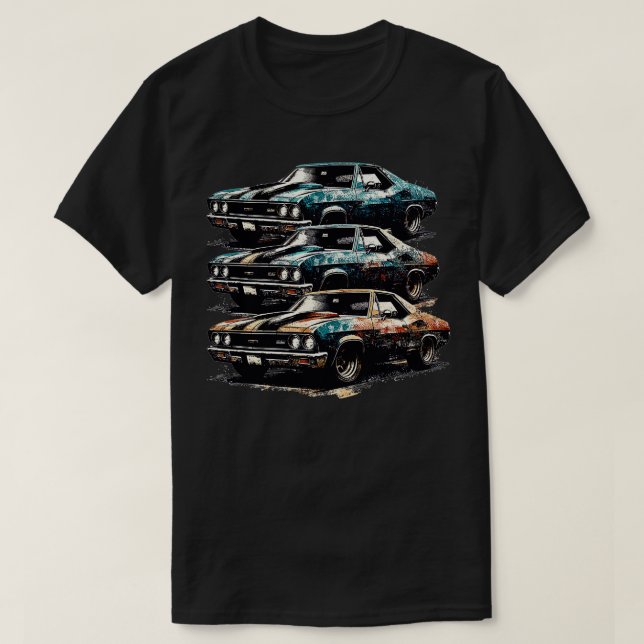 T-shirt Chevrolet El Camino 23 (Design devant)