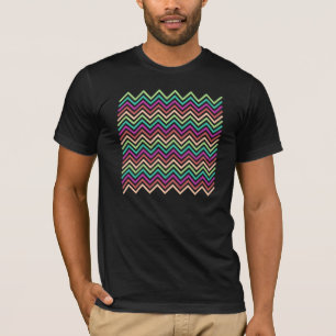 T-shirt Chevron coloré