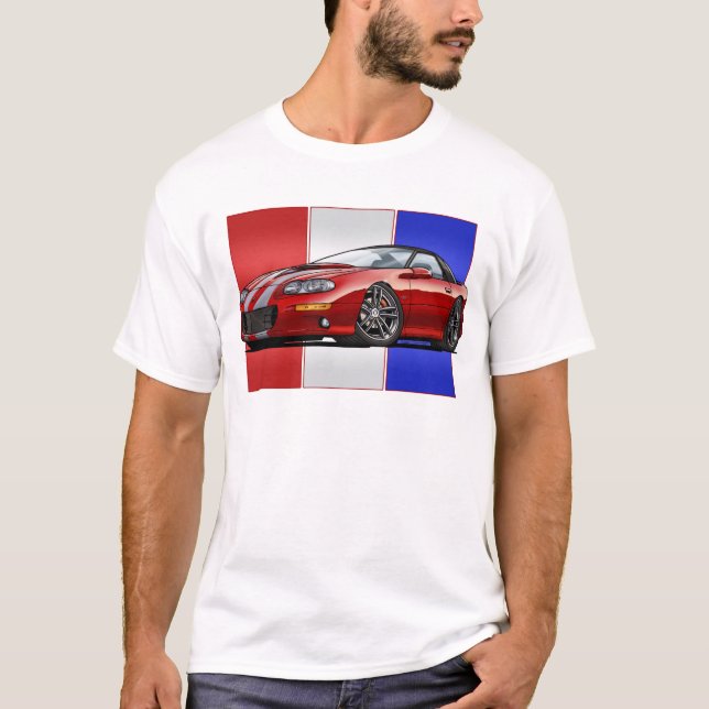 T-shirt Chevy 2002 Camaro solides solubles (Devant)