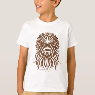 T-shirt Chewbacca   Tribal Brown