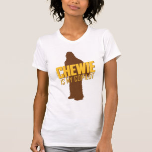 T-shirt Chewie est mon copilot