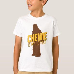T-shirt Chewie est mon copilot