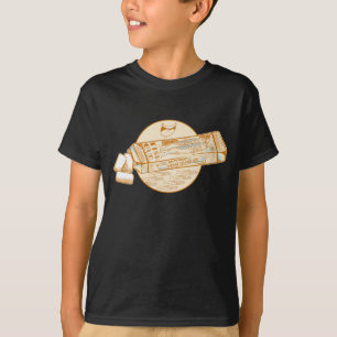 T-shirt Chewing-gum parfumé à la sardine drôle poisson