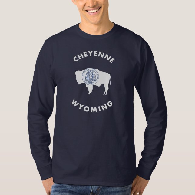 T-shirt Cheyenne Wyoming (Devant)
