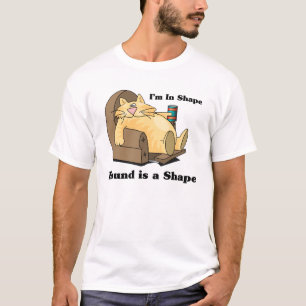 T-shirt Chez le chat de forme