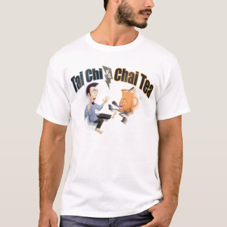 T-shirt Chi de Tai contre le thé de Chai