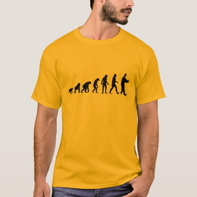 T-shirt Chi de Tai d'évolution humaine (Devant)
