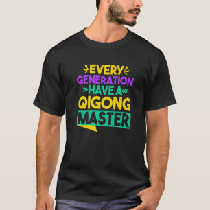 T-shirt Chi Gong Yin Yang Chaque Génération A Un Qigong M