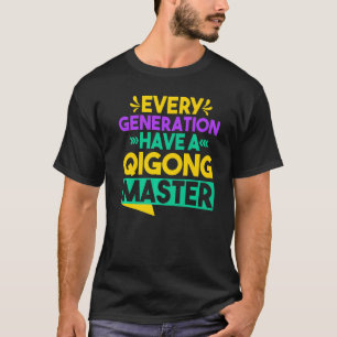 T-shirt Chi Gong Yin Yang Chaque Génération A Un Qigong M