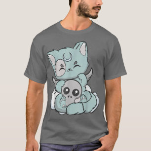 T-shirt Chibi Anime Chat Kawaii Neko Goth Fairy Kei Kitten