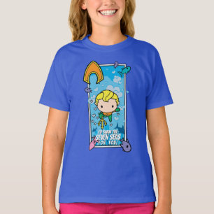 T-shirt Chibi Aquaman - Je nagerai les sept mers
