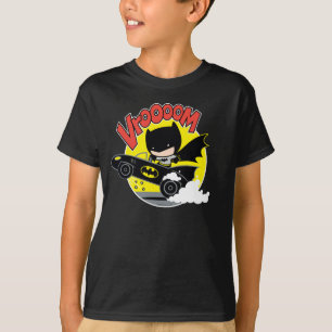 T-shirt Chibi Batman Dans Le Batmobile