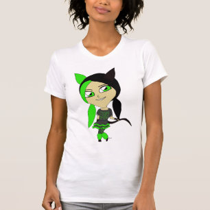 T-shirt chibi catgirl