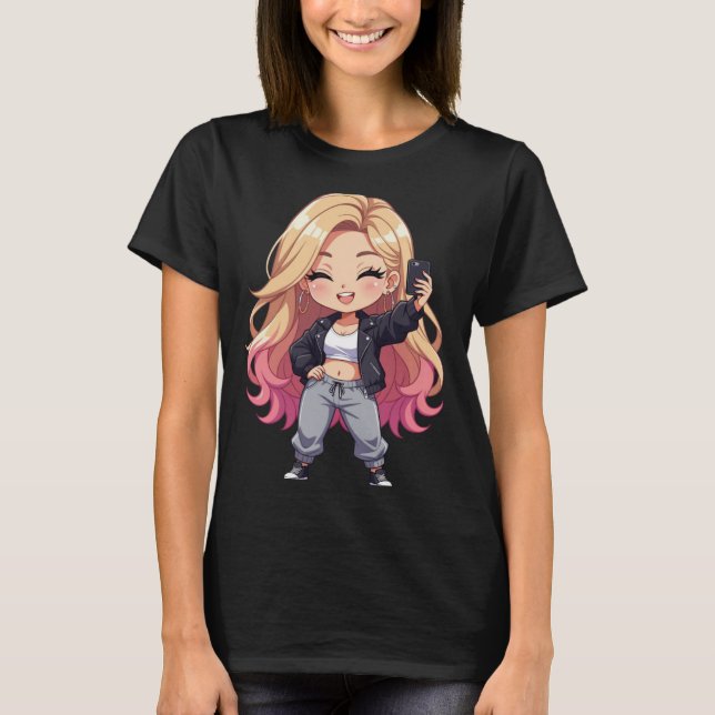 T-shirt Chibi Cutie — a joyful, playful, and heartwarming  (Devant)