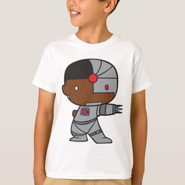 T-shirt Chibi Cyborg (Devant)