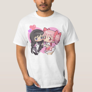 T-shirt Chibi de coeur Madoka Kaname