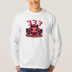 T-shirt Chibi Devil - 333 Seulement le mal moitié du temps