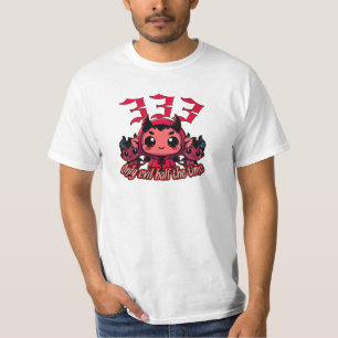T-shirt Chibi Devil - 333 Seulement le mal moitié du temps