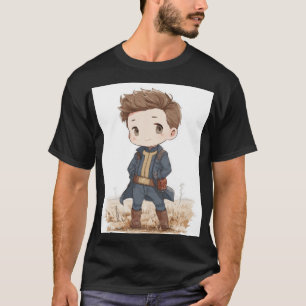T-shirt Chibi Explorateur Résidant dans le Vault   Cute Re