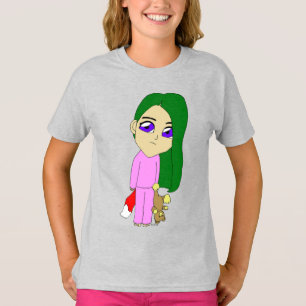 T-shirt chibi foxy fille
