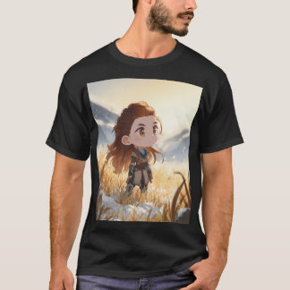 T-shirt Chibi Machine-Chasseuse