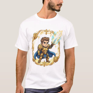 T-shirt Chibi Paladin Holy Knight Way of the Saint 