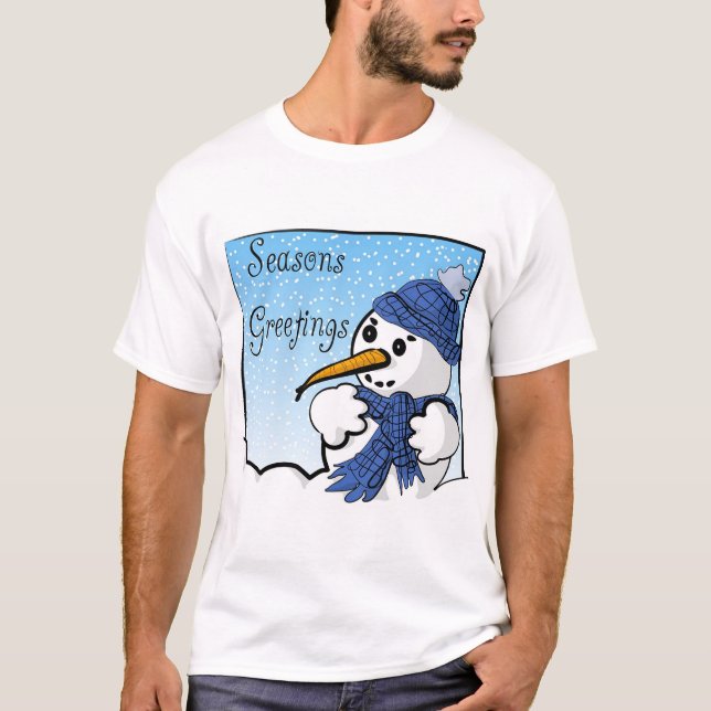 T-shirt Chibi Snowman (Devant)