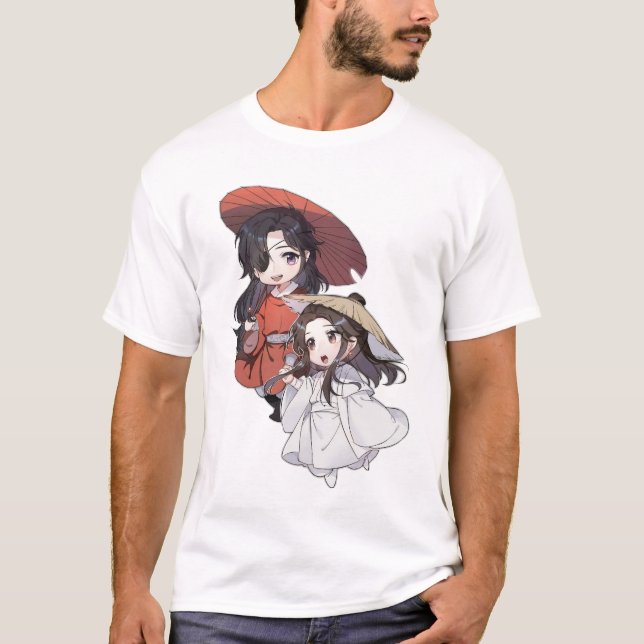 T-shirt Chibi Xie Lian & Hua Cheng (Devant)