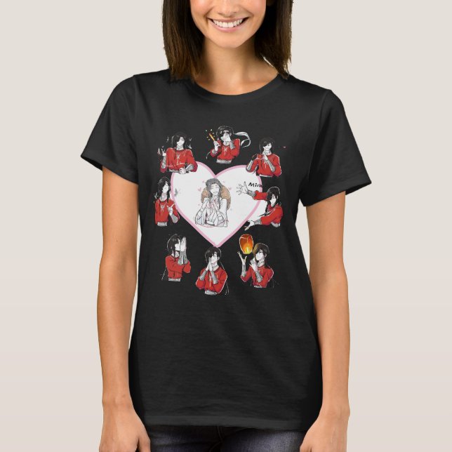 T-shirt Chibi Xielian Huacheng Tgcf (Devant)