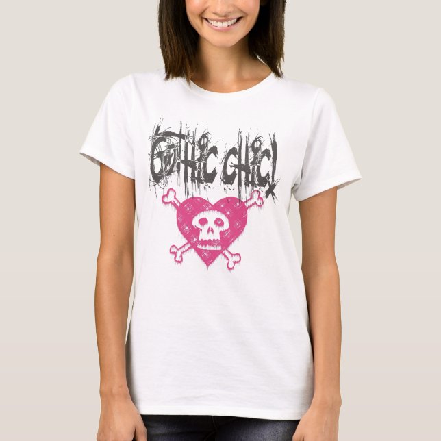 T-shirt Chic gothique (Devant)