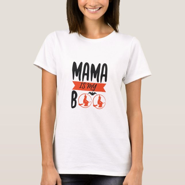 T-shirt Chic ‘Mama Boo’ Tee (Devant)