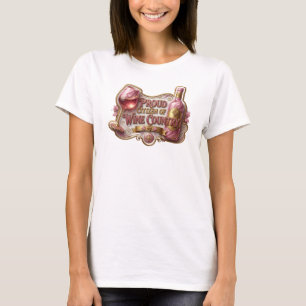 T-shirt Chic Or PROUD CITIZEN OF WINE COUNTRY